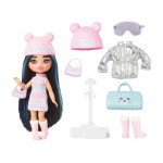Bábika Barbie extra fly minis – zimné oblečenie